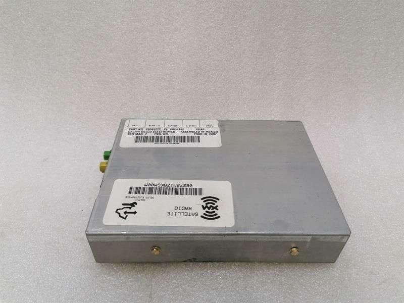 Chevrolet Corvette C6 Electronic Module 28045272 Control Unit Satellite Radio