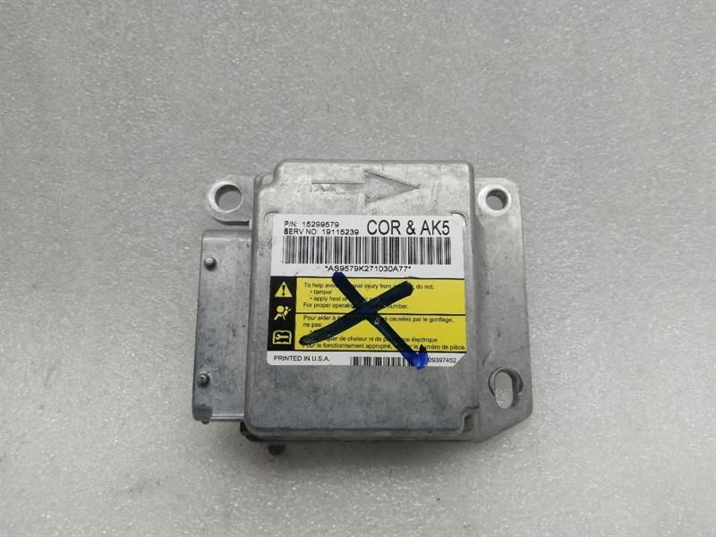Chevrolet Corvette C6 Safety Module ECU 15299579 Air Control Unit SRS