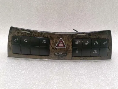 Mercedes CLK W209 Veszélykapcsoló blokk A2096890031 figyelmeztető lámpa ülésfűtés