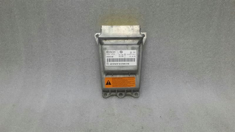 Mercedes S-Class W221 Safety Module ECU A2218704787 Air Control Unit SRS.