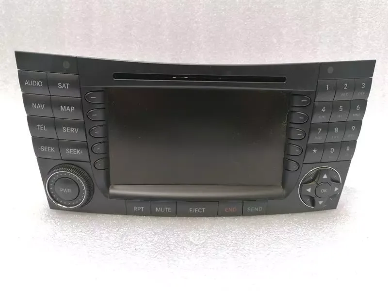 Mercedes CLS W219 Navigation Monitor A2118204397 Sat Nav Display Picture Shirt USA