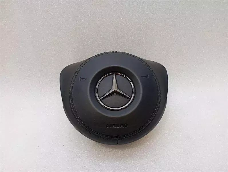Mercedes CL W217 module A0008609800 9E38 steering wheel module leather AMG