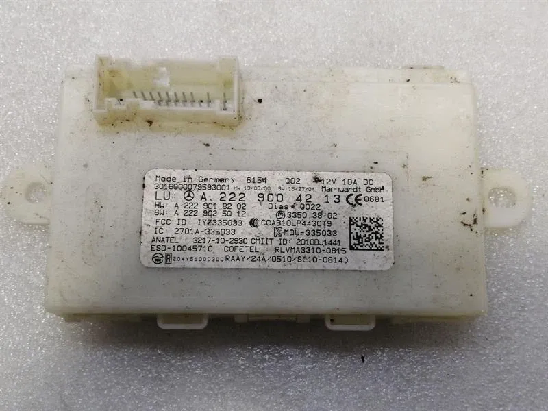Mercedes CL W217 electronic module A2229004213 control unit keyless