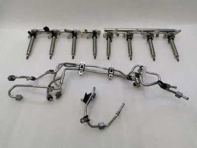 Mercedes GLE63 AMG W292 C292 Fuel Rail Set A2780703295 Injection Strip Pipe M157