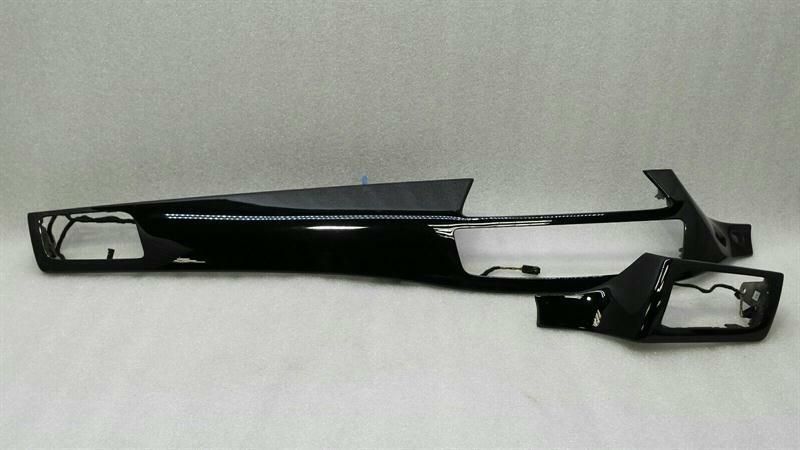Mercedes CLS63 AMG W218 Veneer Set Piano Lacquer LED A2186806971 Wood Strip RHD