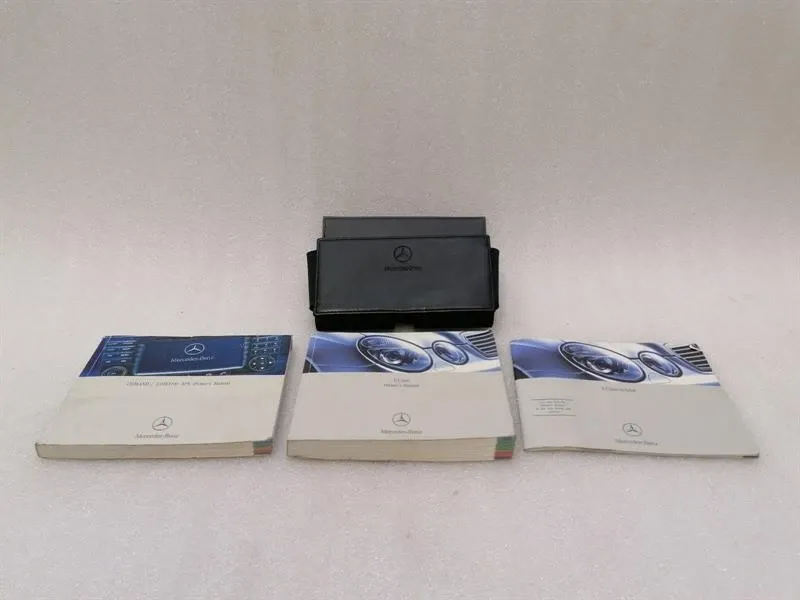 MERCEDES E CLASS W211 SERVICE BOOKLET / MANUAL