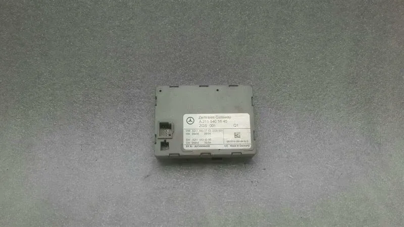 Mercedes CLS W219 Electronic Module A2115405645 Control Unit Gateway ZGW
