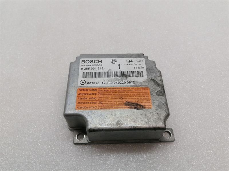 Mercedes S-Class W220 Safety Module ECU A0028208126 Air Control Unit SRS