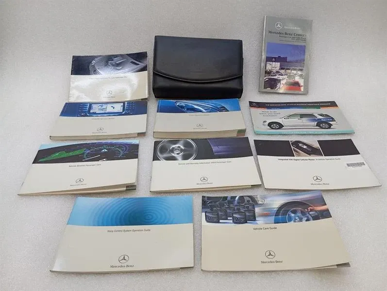 Mercedes S55 AMG W220 SERVICE BOOKLET / maintenance manual