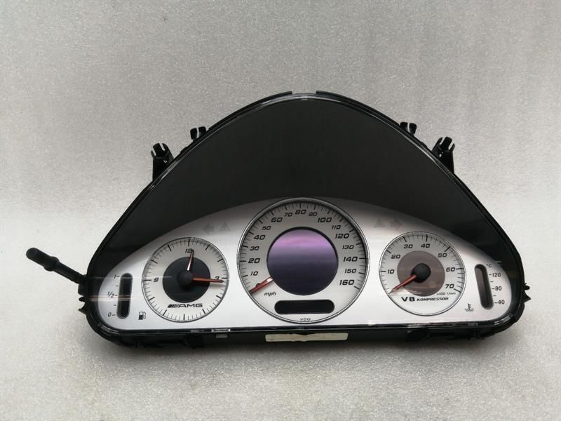 Mercedes E55 W211 Speedometer A2115408011 Instrument Cluster AMG MPH M113