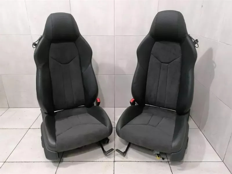 2020 AUDI R8 4S V10 SEATS R8 SEAT BELSŐ ALCANTARA BŐR SPORT BANG HANGSZÓRÓK