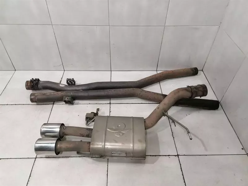 BMW 5 Series E60 M5 Exhaust Silencer Tubi 000026981 Rear Silencer Left