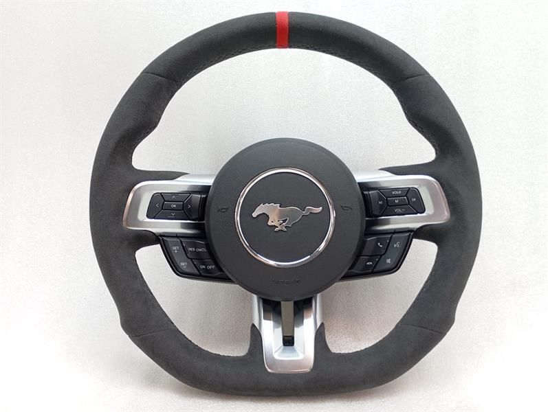 FORD MUSTANG MK6 S550 STEERING WHEEL MK6 STEERING WHEEL MANUAL SHELBY ALCANTARA