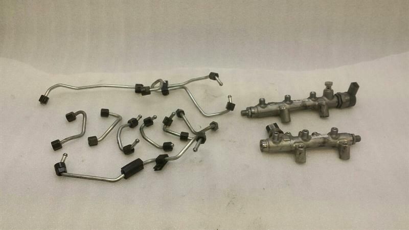 Audi A6 4G Fuel Rail 059C130090CN Injection Strip Pipe Distributor SET 3.0 TDI