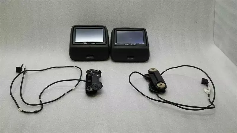 Porsche Cayenne 958 92a Rear Multimedia Entertainment System Picture Shirt KIT SET
