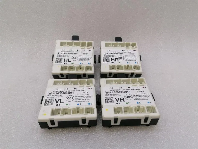 Mercedes C Class W205 Door Control Module Set A2059004521 Door Control Unit Set