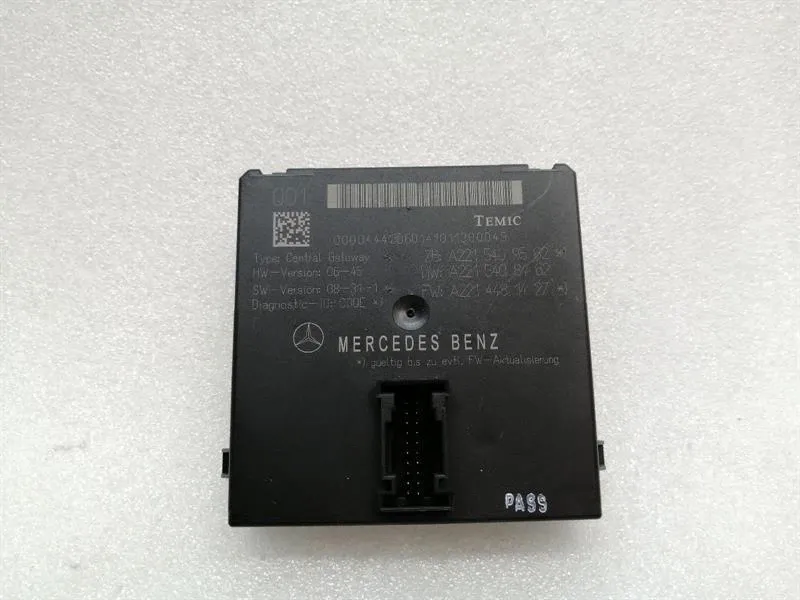 Mercedes CL W216 W221 Central Gateway A2215409562 Control Unit Gateway