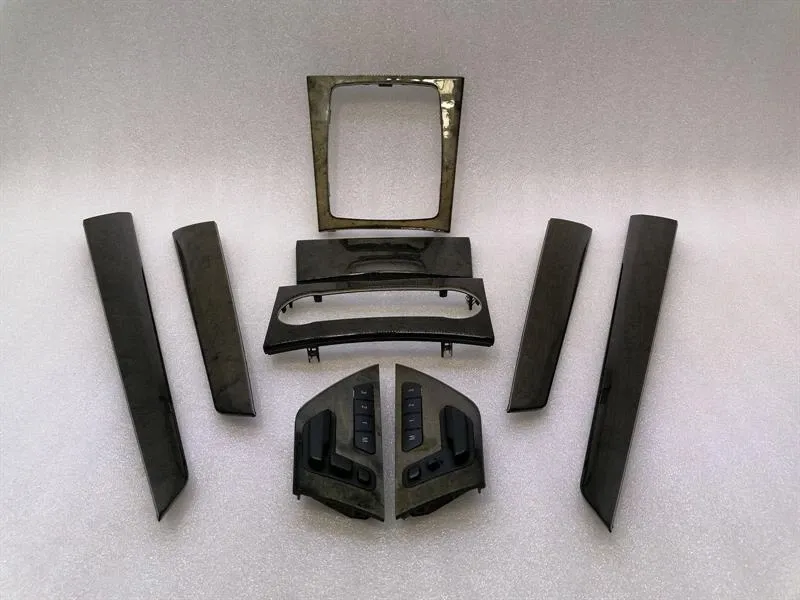 Mercedes C Class W204 Veneer Set A2047202722 Bar Cover Set 08-11