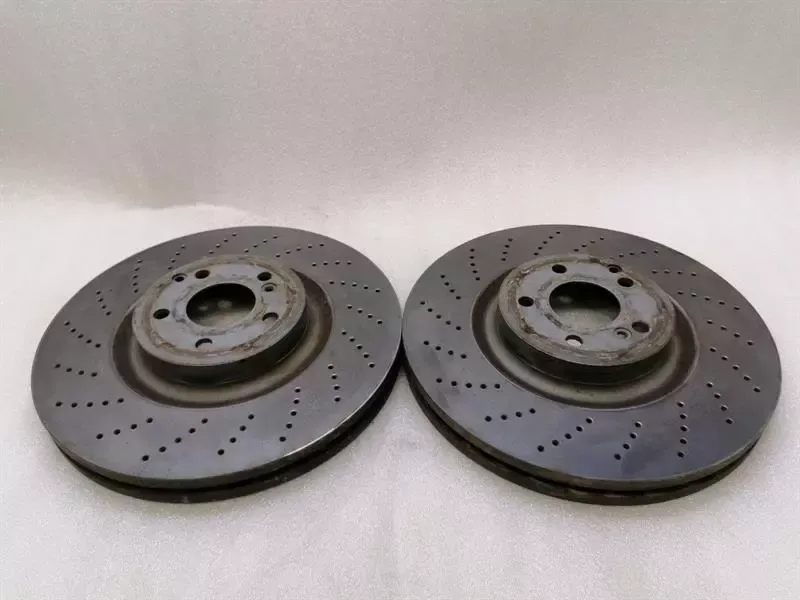 Mercedes C C63 AMG W204 front brake disc set brake discs front