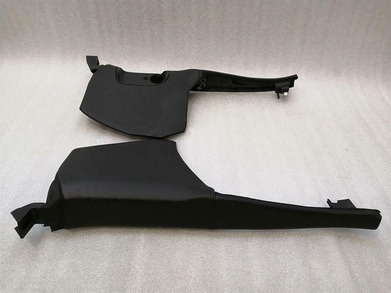 Bentley Flying Spur A-Pillar Lower Cover Set Leather 3W5863605A Fairing RHD