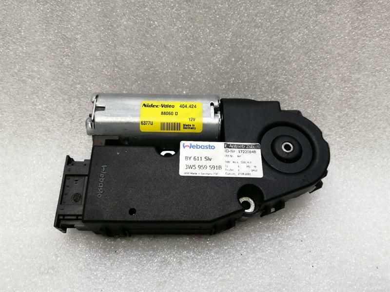 BENTLEY CONTINENTAL FLYING TRACK Sun Roof Engine 3W59591B Sunroof Engine