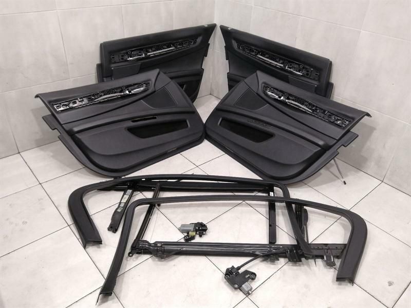 BMW 7 F02 door card set door trim set INDIVIDUAL LWB roll 760Li 750Li