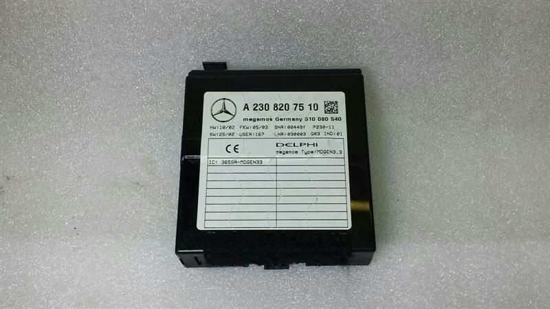Mercedes SL R230 internal radar sensor A2308207510 interior radar sensor
