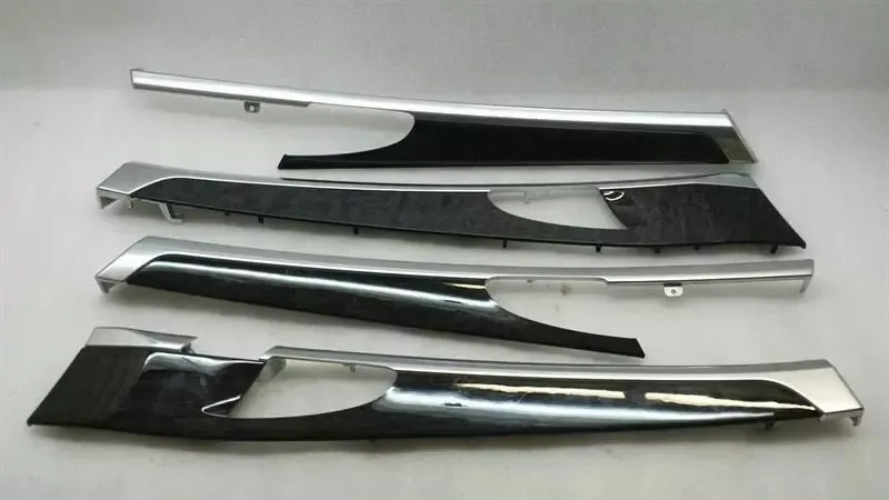 Porsche Panamera 970 door trims set veneer 97055538303 door wood strip dark wood