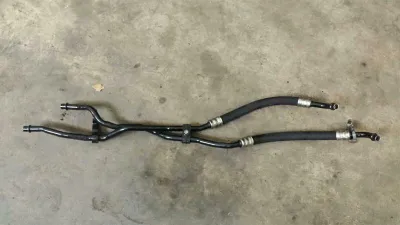 BMW 7 series E66 facelift gearbox pipes 17227794576 transmission oil line
