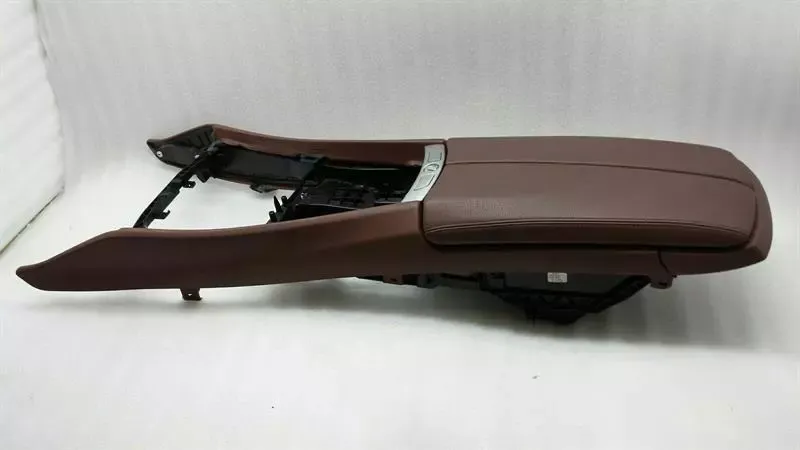 BMW 5 Series F07 GT Center Console Console Leather Cinnamon Brown 9187514 Center Console