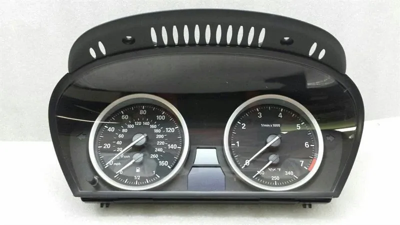 BMW 6 Series E63 E64 LCI Speedo Clocks MPH 9177283 Instrument Cluster Speedomter