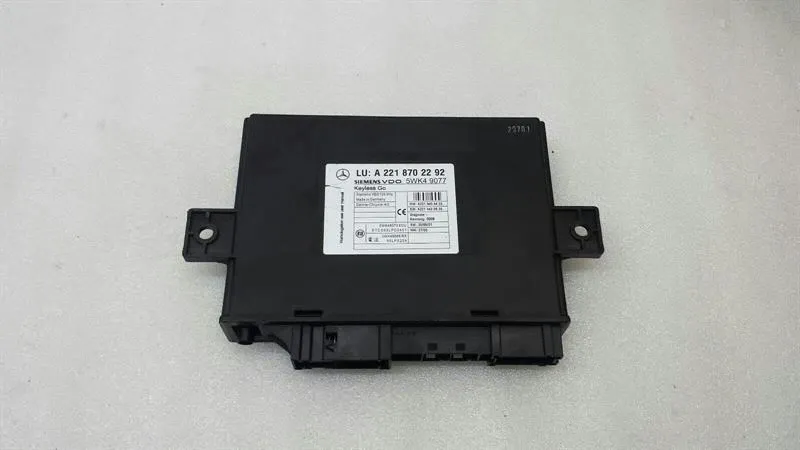 Mercedes CL W216 Electronic Module A2218702292 Control Unit KEYLESS GO