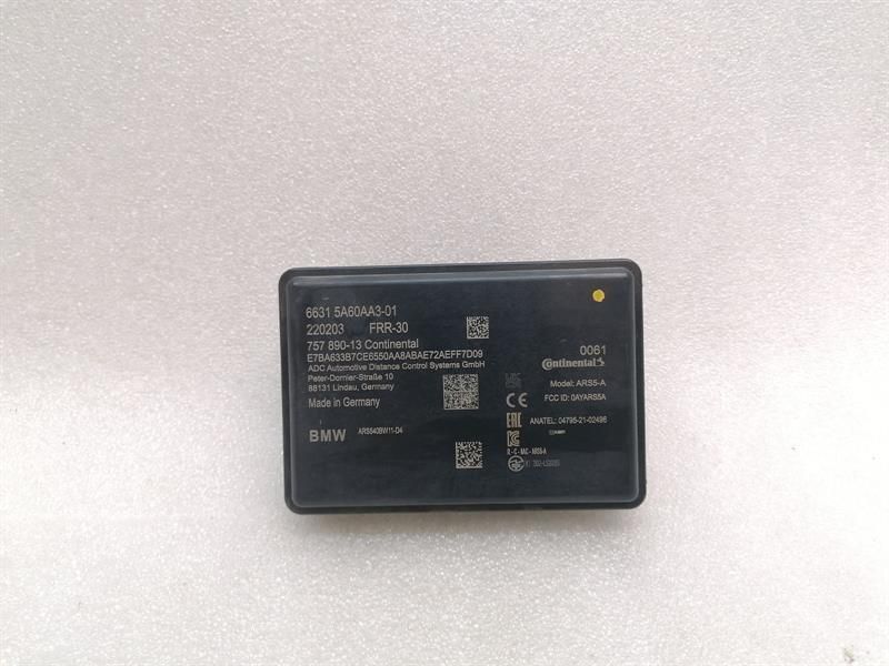 BMW iX i20 40 Sensor 5A60AA3 FRONT RADAR SENSOR LONG RANGE