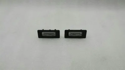 AUDI A5 8T PAIR NUMBER PLATE LIGHTS 8T0943021 LICENSE PLATE LIGHT SET