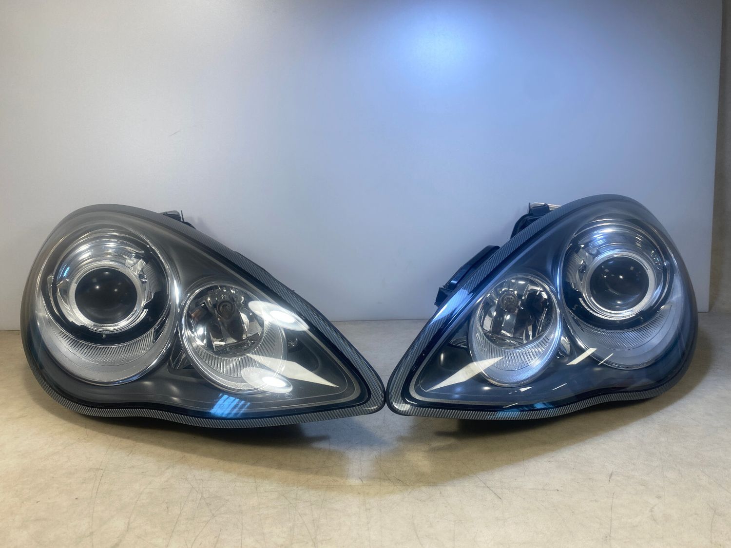 Porsche Panamera 970 Genuine Xenon Dynamic Headlights SET LH &amp; RH 10-13 Year