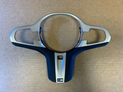 BMW 5 6 7 X3 X4 G30 G31 G32 G11 G12 G01 G02 G08 M Steering Wheel Trim Cover