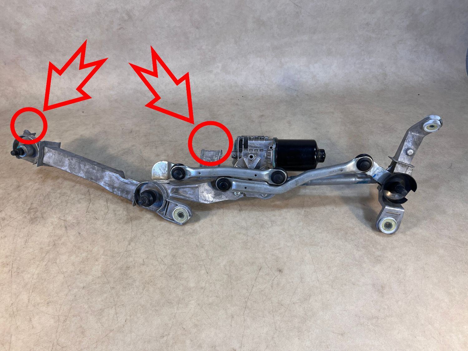 LEXUS RX450H RX350 MOTOR LINK ASSY FRONT WIPER OEM 85010-48270