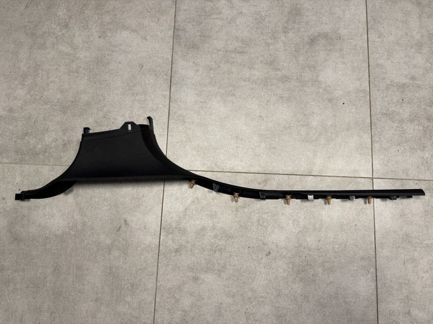 OEM BMW X5 E70/LCI Schwarz Black Cover Strip Entrance Front Left 51476954905