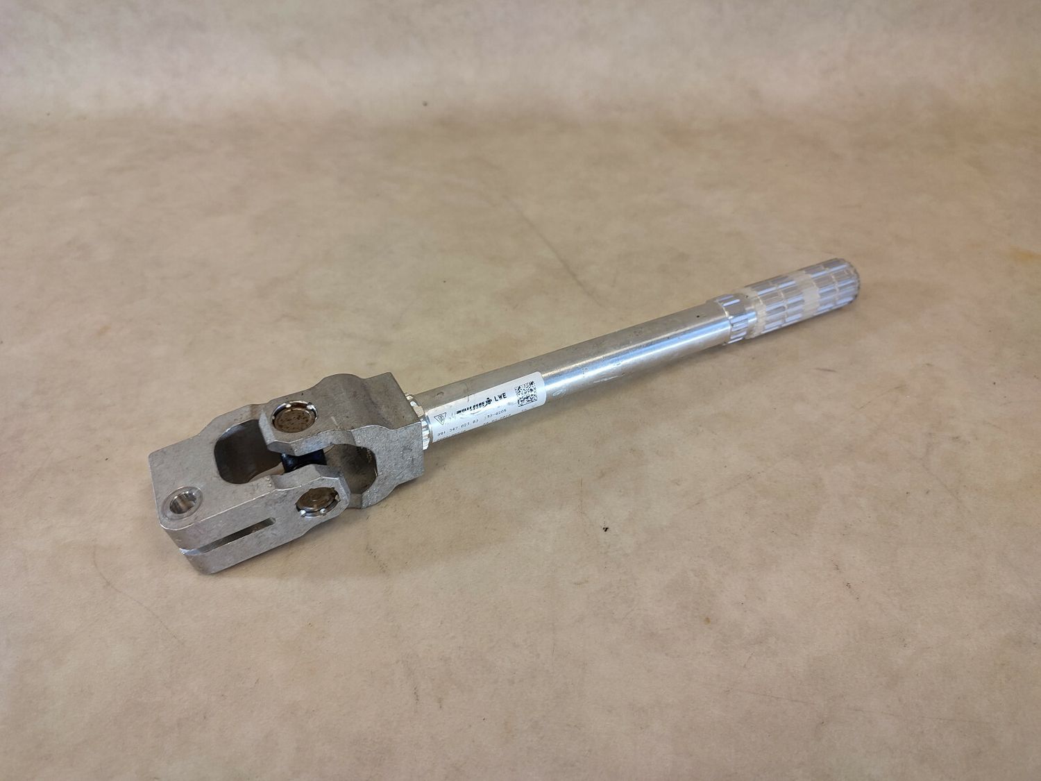 Porsche 911 991 981 718 Steering Idler Shaft Cross Joint Steering Shaft