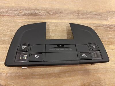 Eredeti Porsche 911 991 áthúzott tető vezérlőegység belső világos fekete