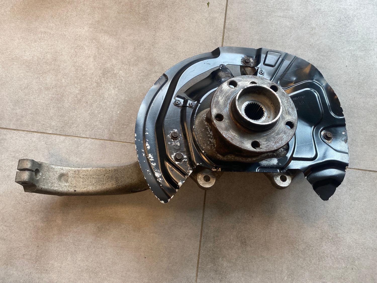 GENUINE BMW X5 E70 F15 X6 E71 E72 F16 Carrier right with Protection plate