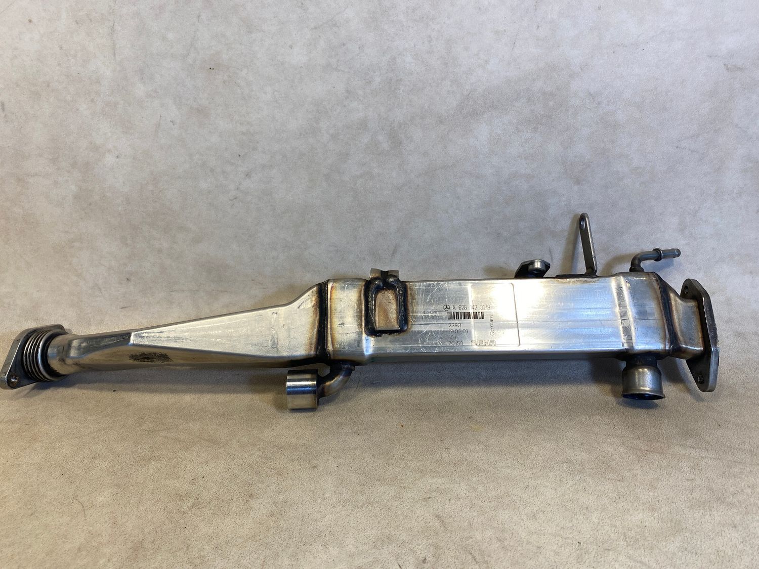 MERCEDES GENUINE G-class W463 ML400 4.0 CDI EXCHAUST EGR COOLER A6281420179