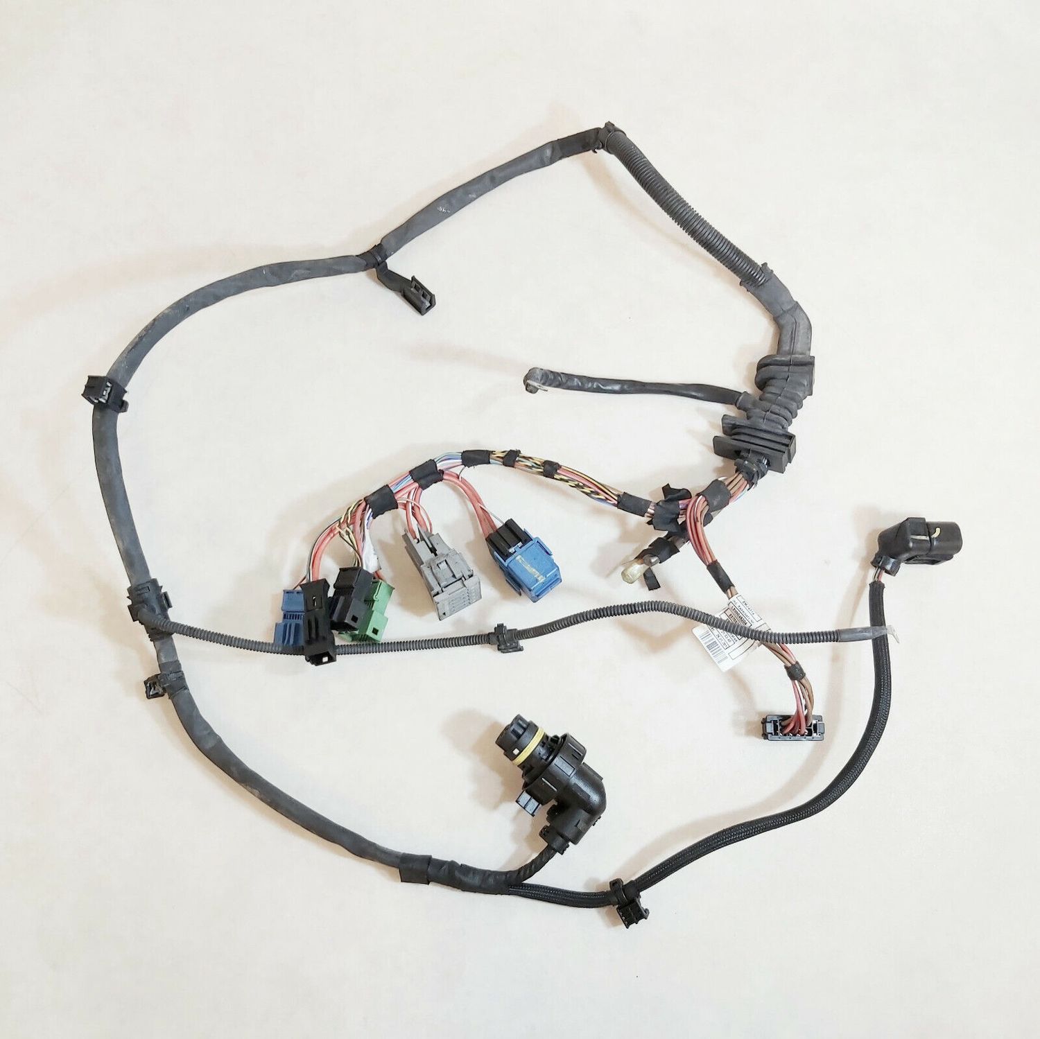 OEM BMW X5 E70 LCI X6 E71 30dX ENGINE WIRING HARNESS ENGINE MODULE MOTOR MODULE