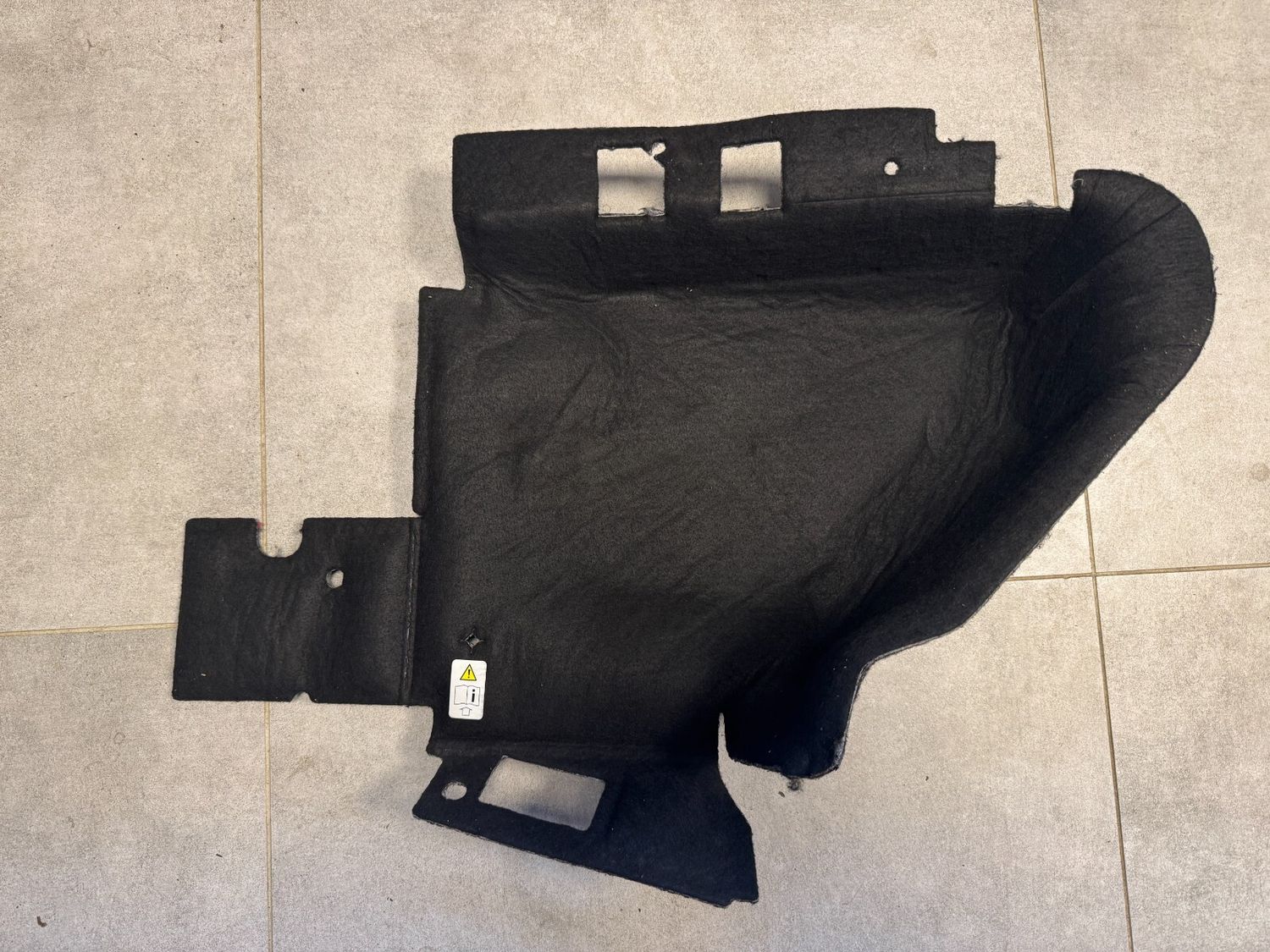 GENUINE BMW X5 E70 REAR LEFT TRUNK SOUNDPROOF SOUND INSULATION 51487145895