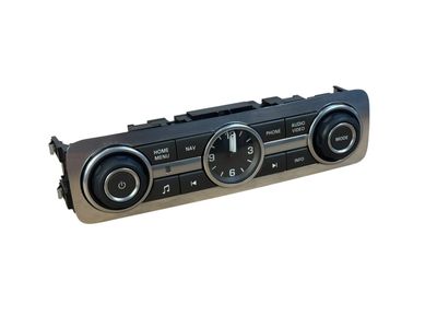GENUINE Land Rover Range Rover Sport L320 Radio Control panew With clock