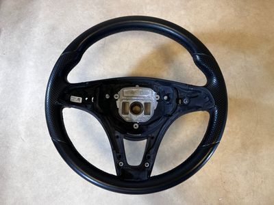 Mercedes Benz GENUINE W205 W253 Leather Steering Wheel A0004601803 9E38
