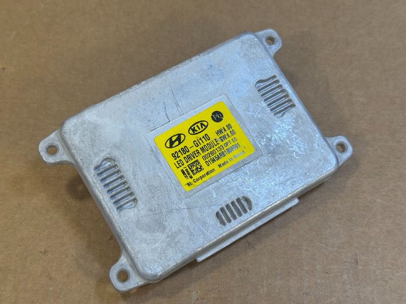 Hyundai Ioniq 5 2023 KIA Electricity LED ballast control module 92180GI110