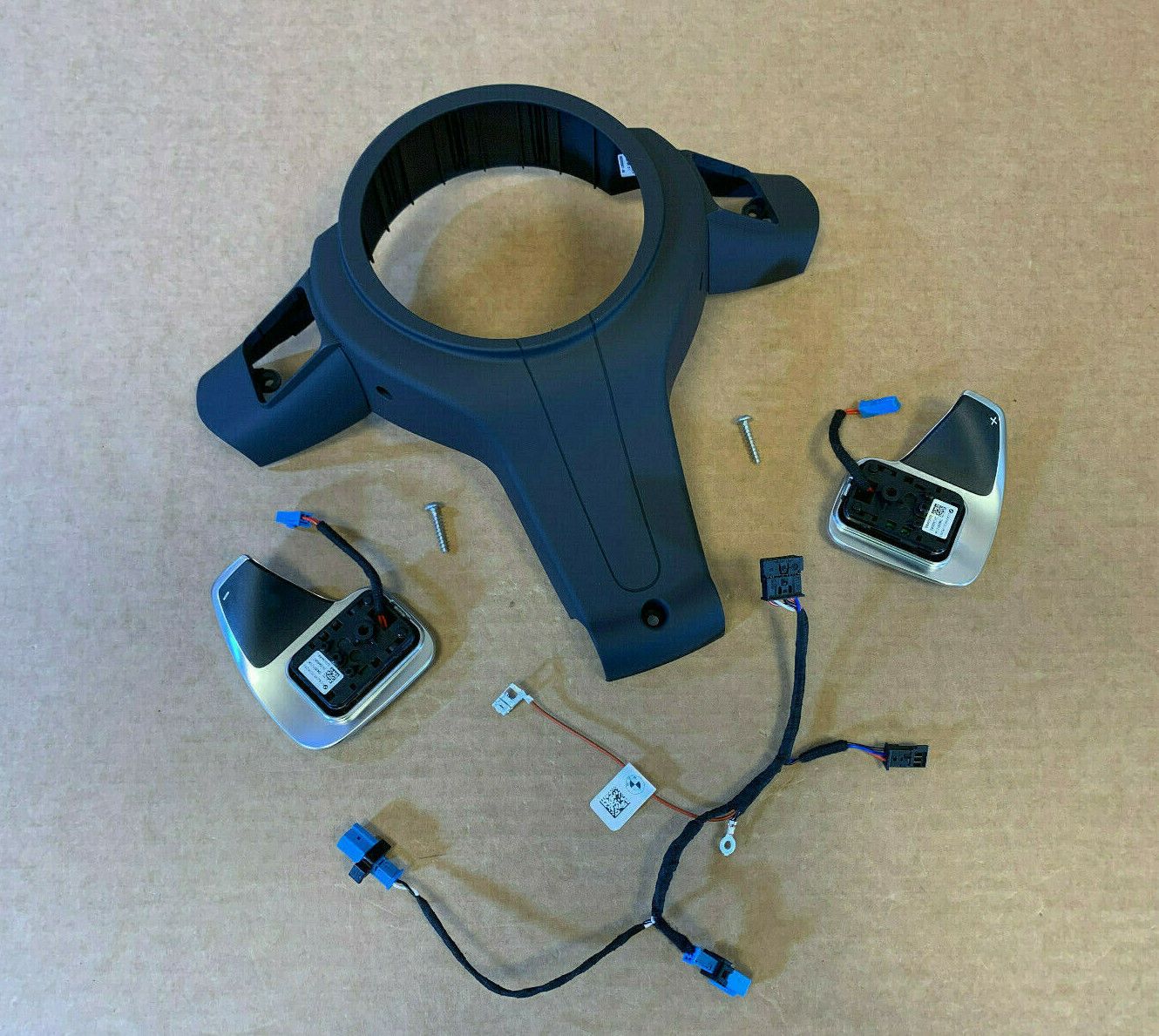 BMW X3 X4 X5 X6 F25 F26 F15 F16 GENUINE M Steering Wheel Shift Paddles SET