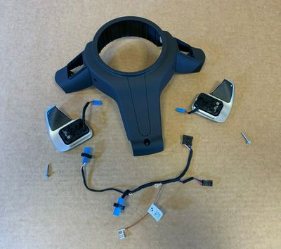 BMW X3 X4 X5 X6 F25 F26 F15 F16 GENUINE M Steering Wheel Shift Paddles SET