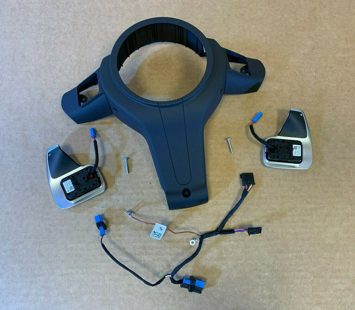 BMW X3 X4 X5 X6 F25 F26 F15 F16 GENUINE M Steering Wheel Shift Paddles SET